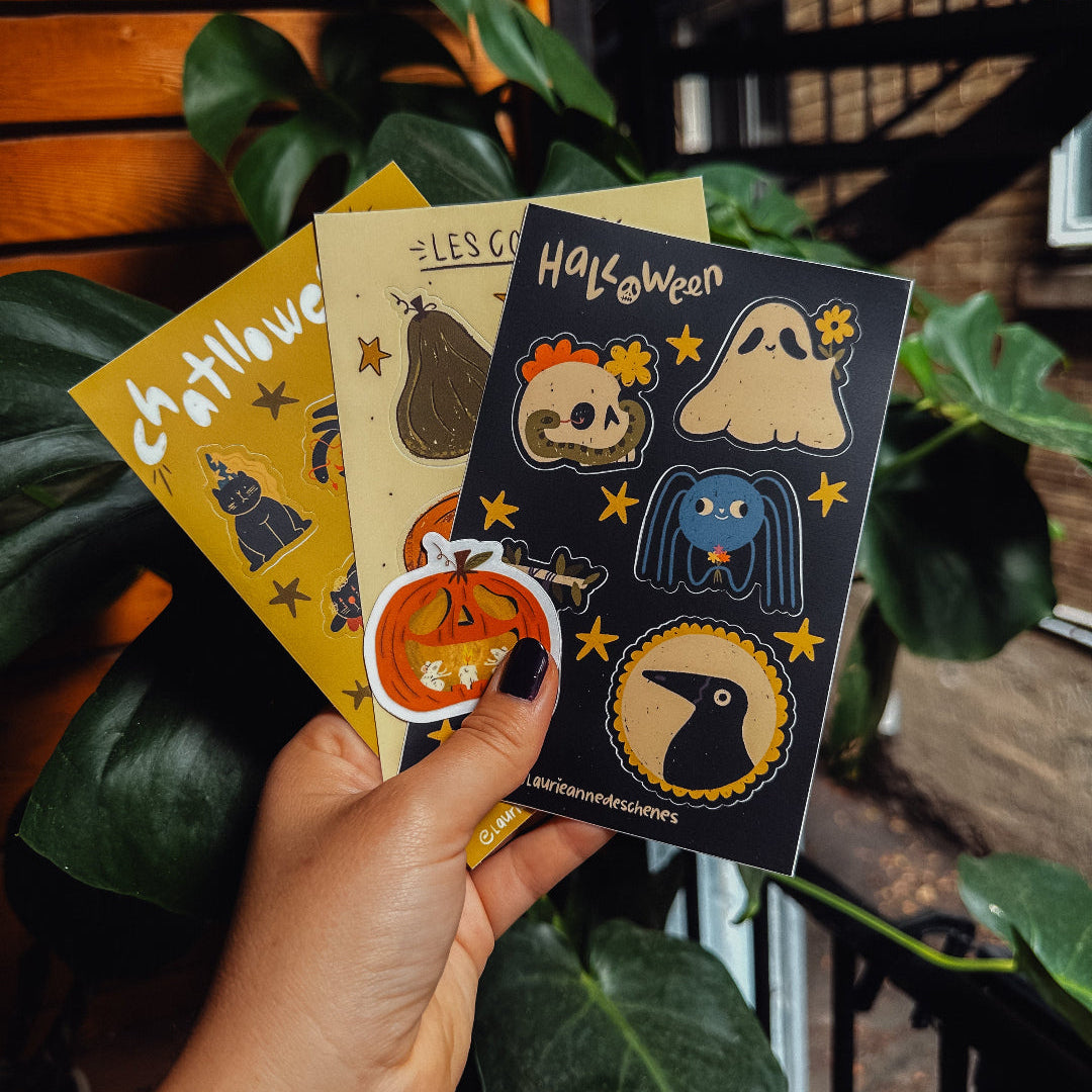BUNDLE d'autocollants d'Halloween