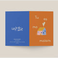 Tu es ma maison - Paquet de 6 cartes