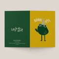 Bonne fête grenouille - Paquet de 6 cartes