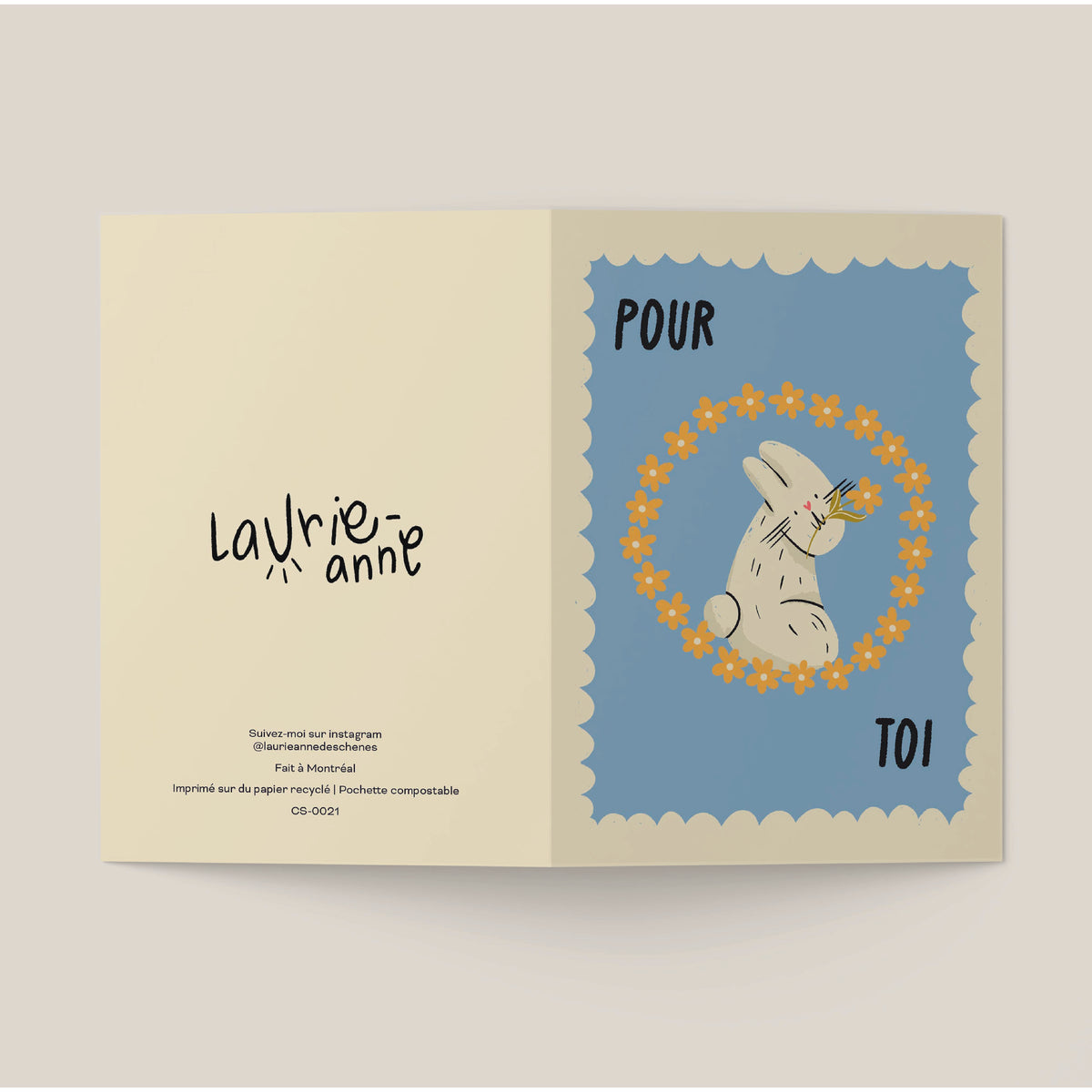 Pour toi - Paquet de 6 cartes