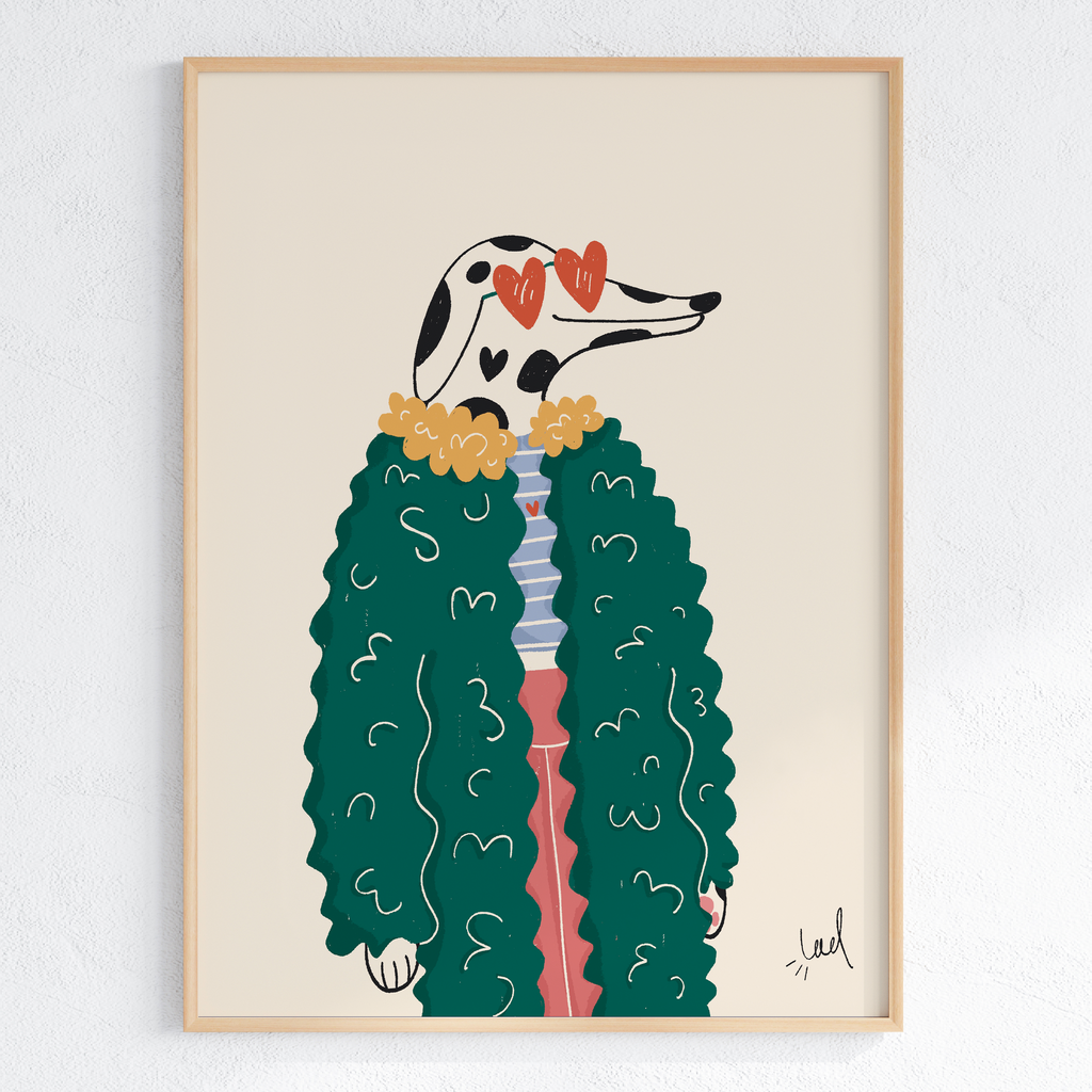 Le dalmatien stylé