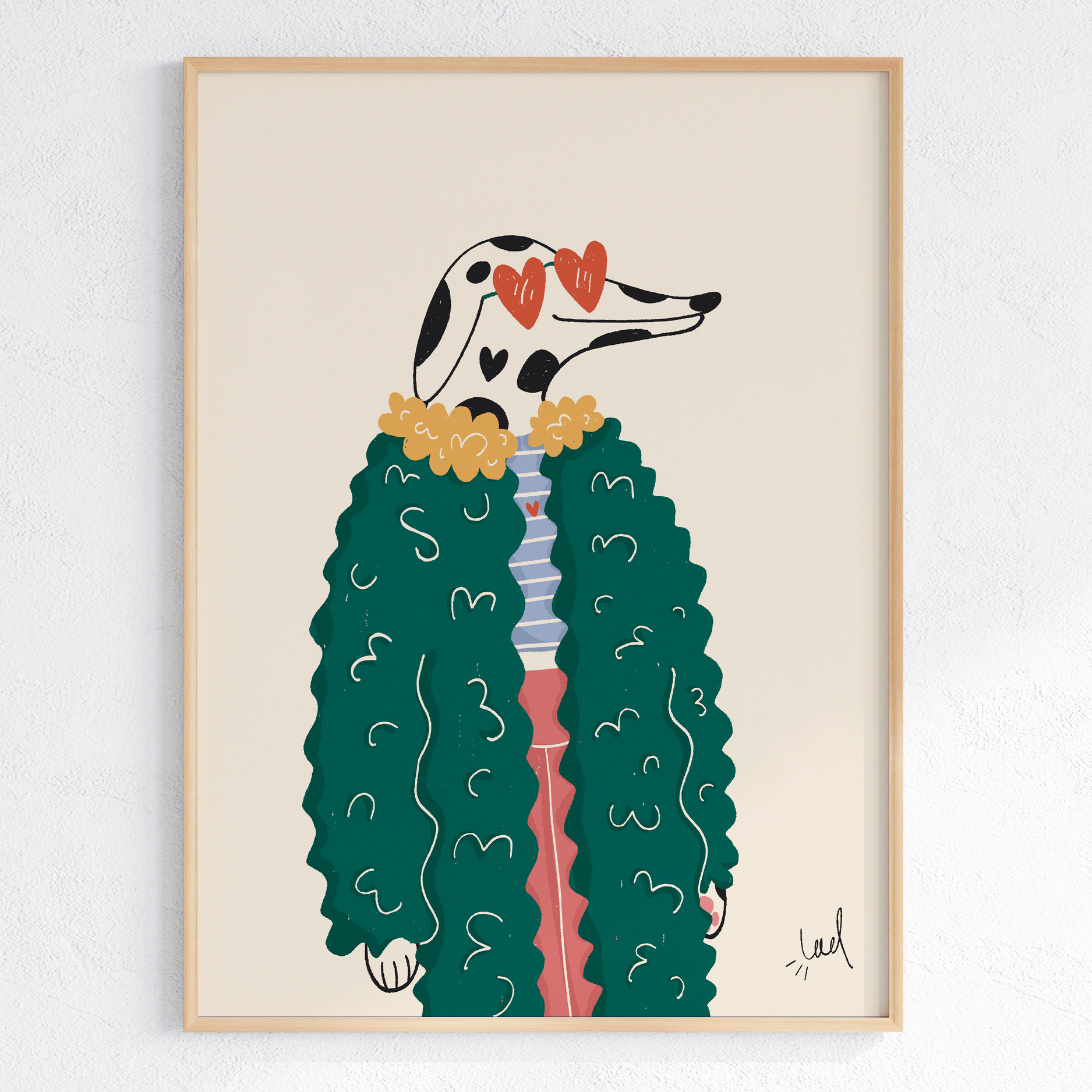 Le dalmatien stylé