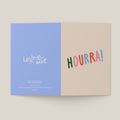 Hourra - Paquet de 6 cartes