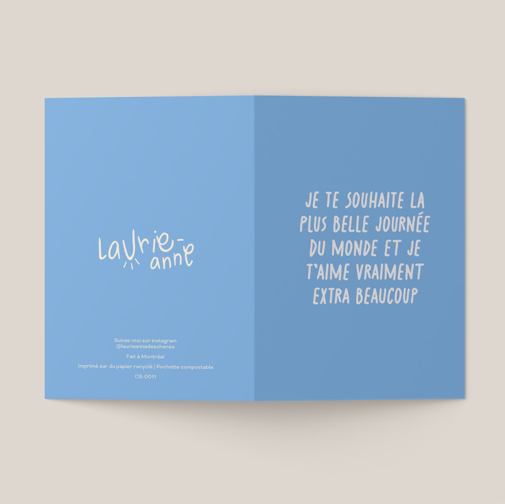 Plus belle journée du monde - Paquet de 6 cartes